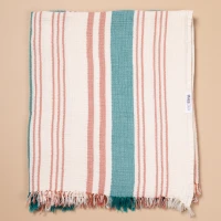 Mousse lines double size pestemal/throw