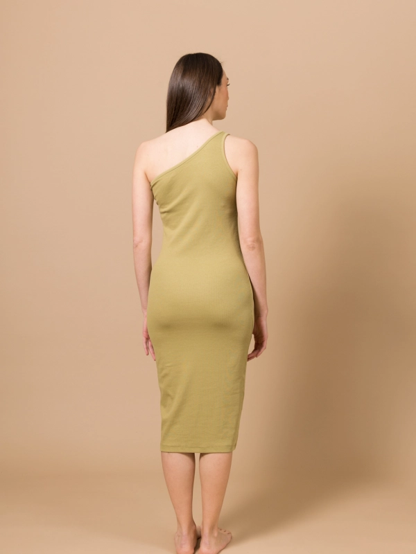 One shoulder dress