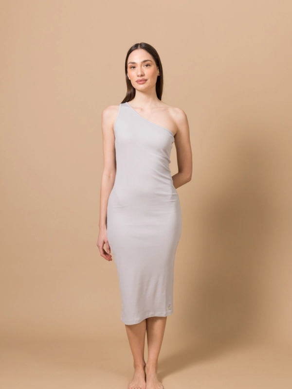 One shoulder dress