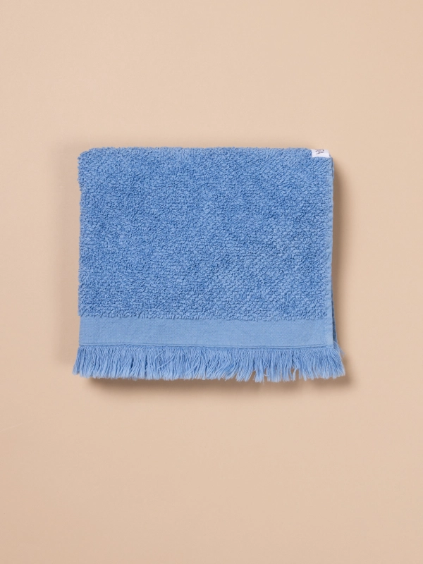Bath towel face