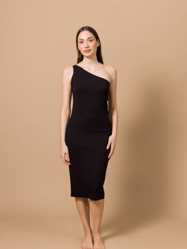One shoulder dress