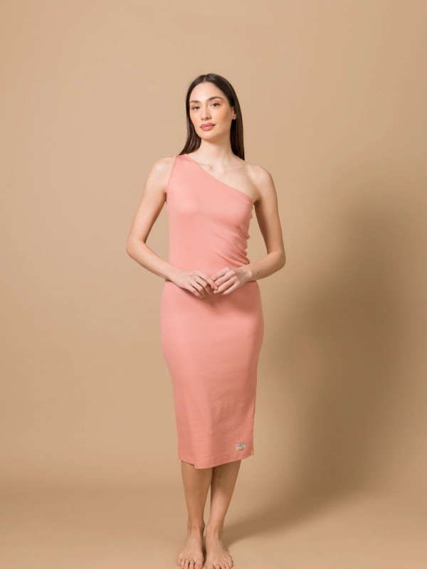 One shoulder dress