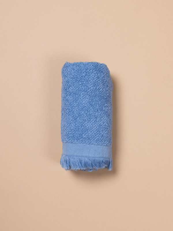 Bath towel face