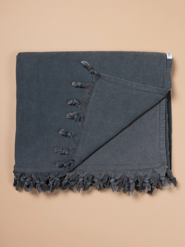 stonewashed throw