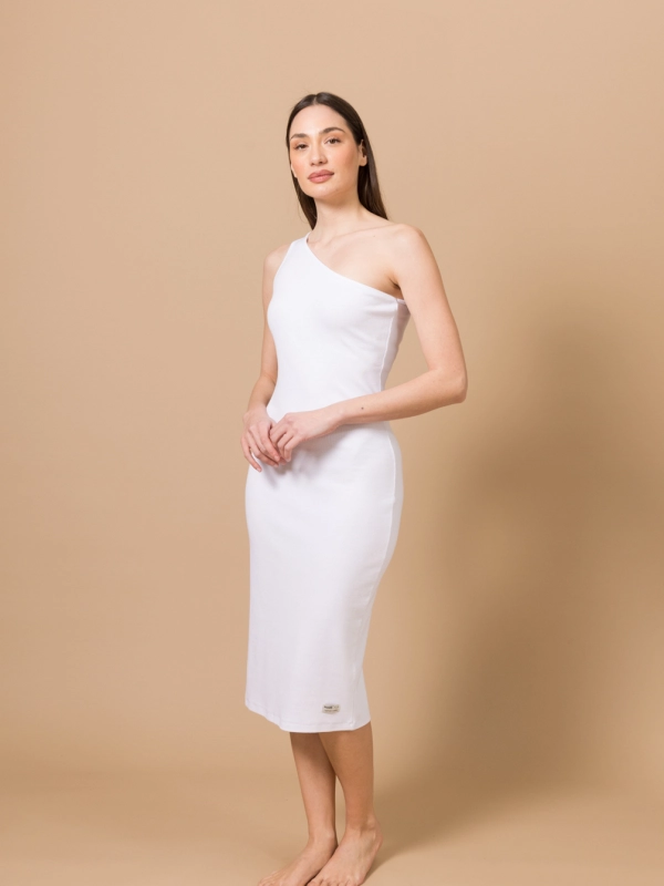 One shoulder dress