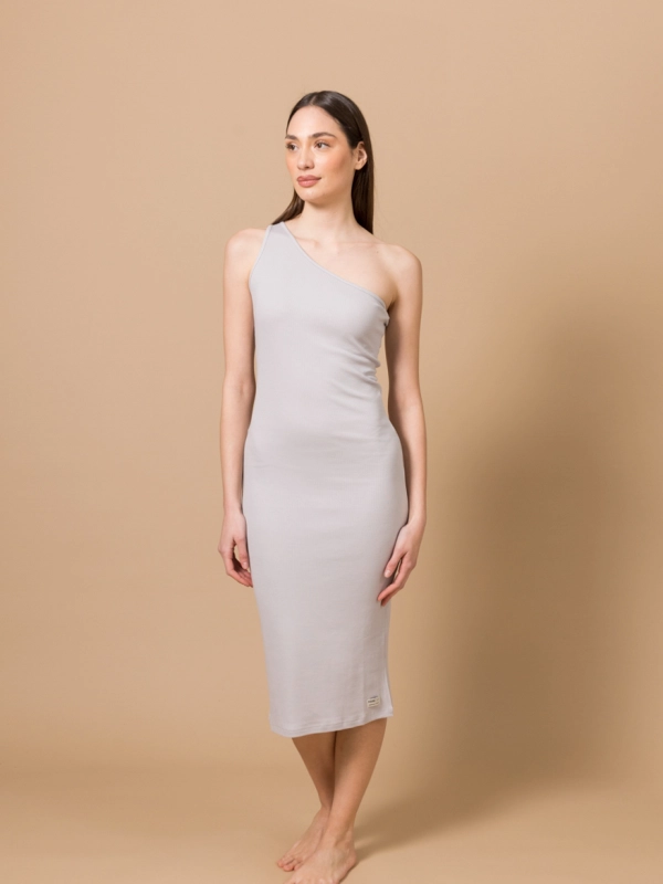 One shoulder dress
