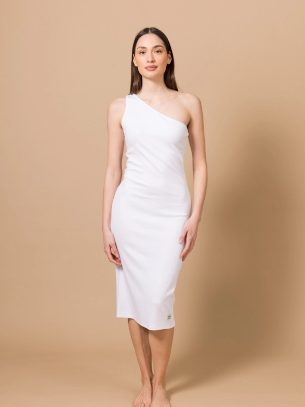 One shoulder dress