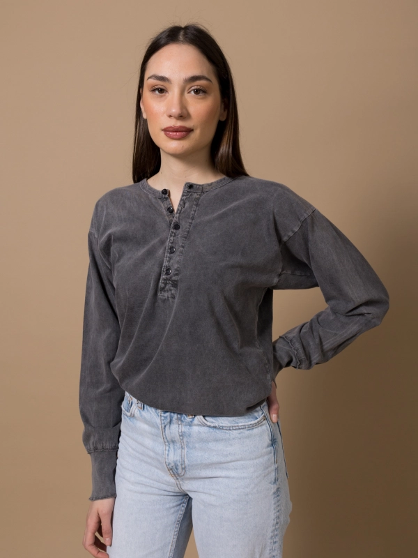 Stonewashed shirt