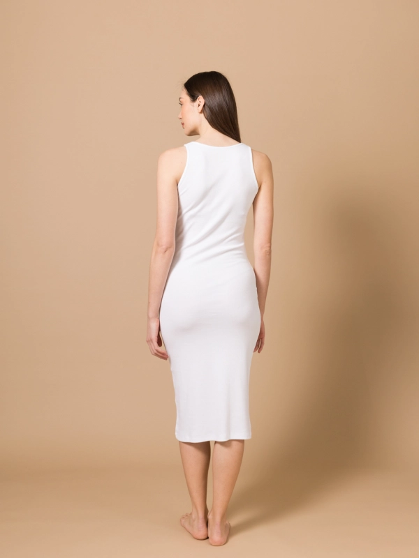 Halterneck dress long