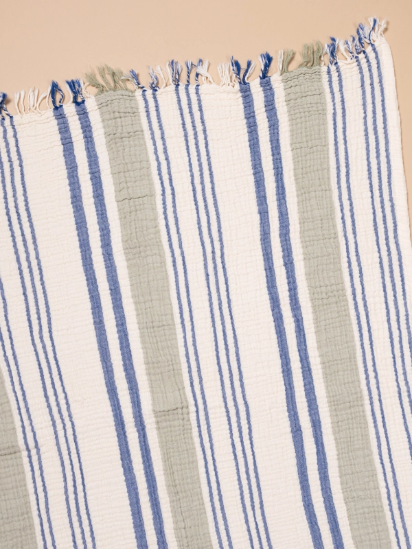 Mousse lines double size pestemal/throw