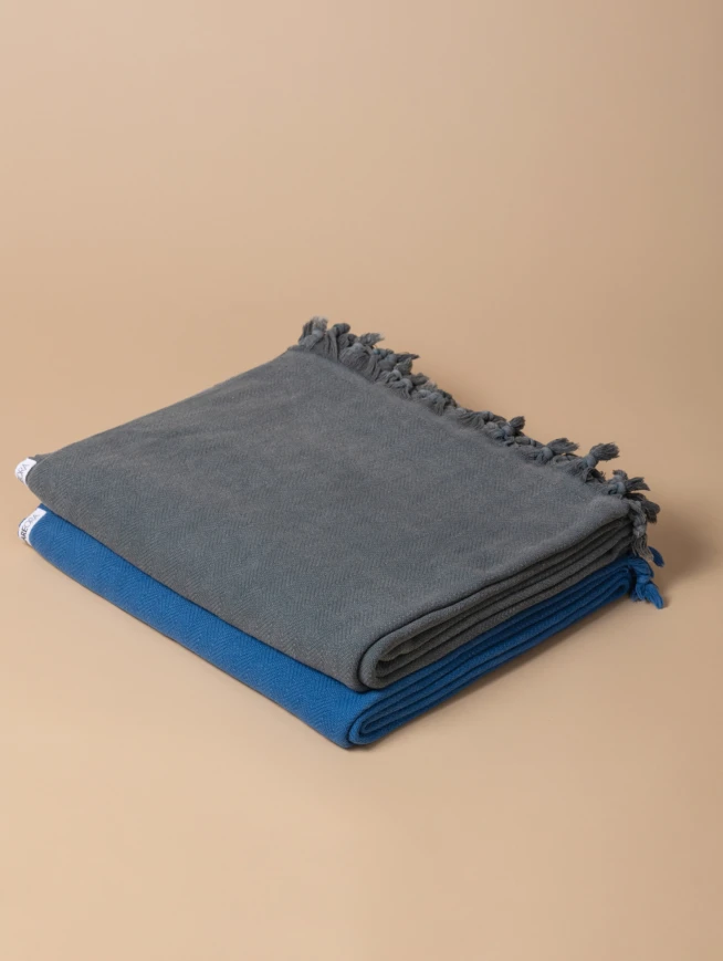 stonewashed throw