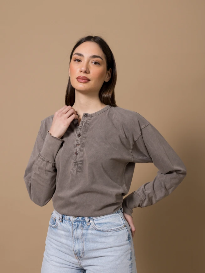 Stonewashed shirt